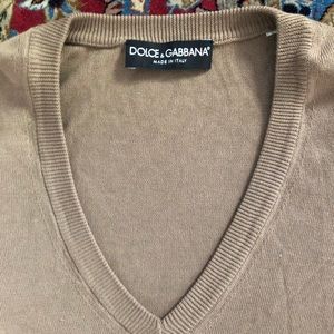 Dolce and Gabbana V neck Sweater